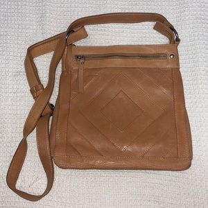 Lucky Brand leather crossbody purse